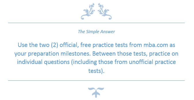 Free GMAT Practice Test Available