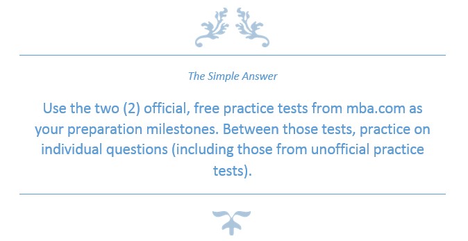 Free GMAT Practice Test Available